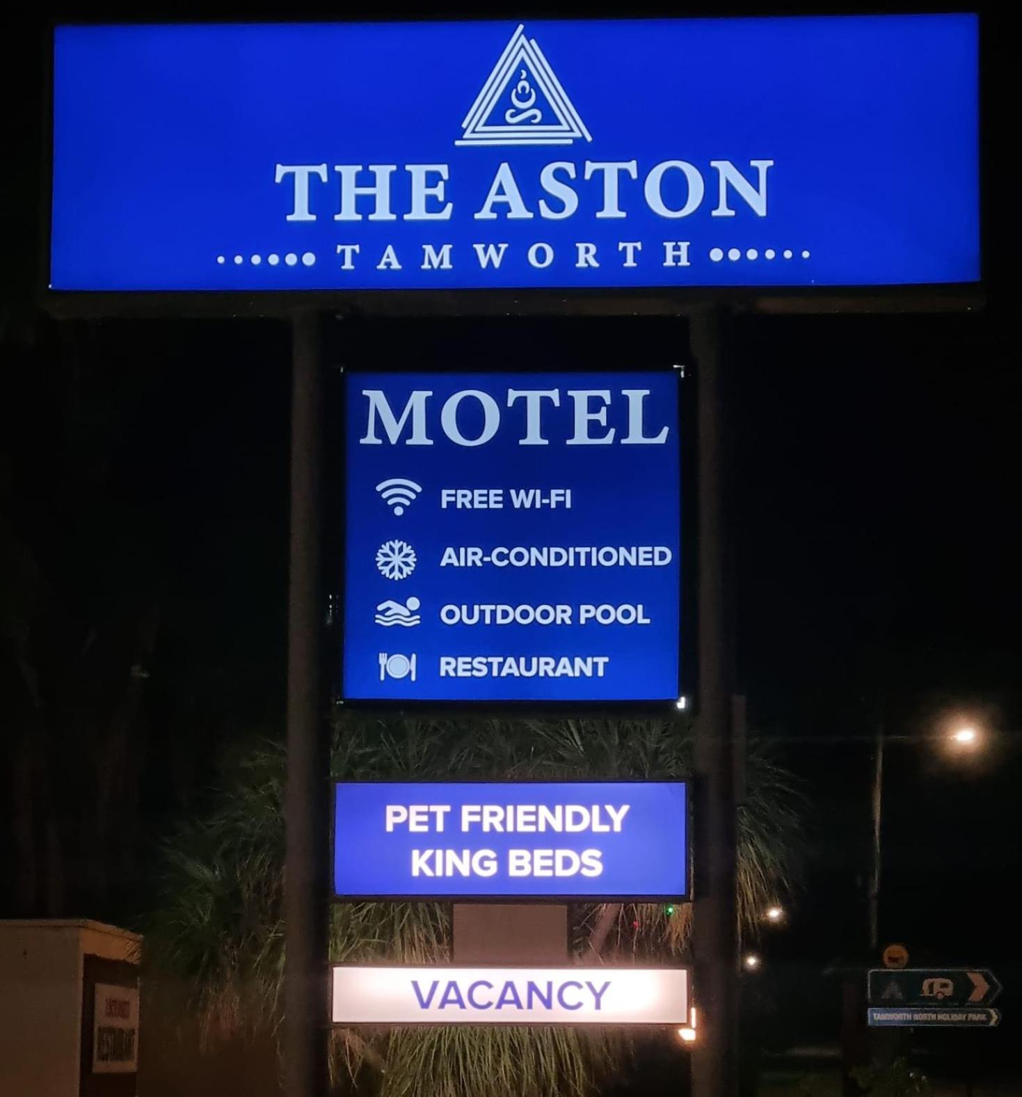 The Aston Motel Tamworth Esterno foto